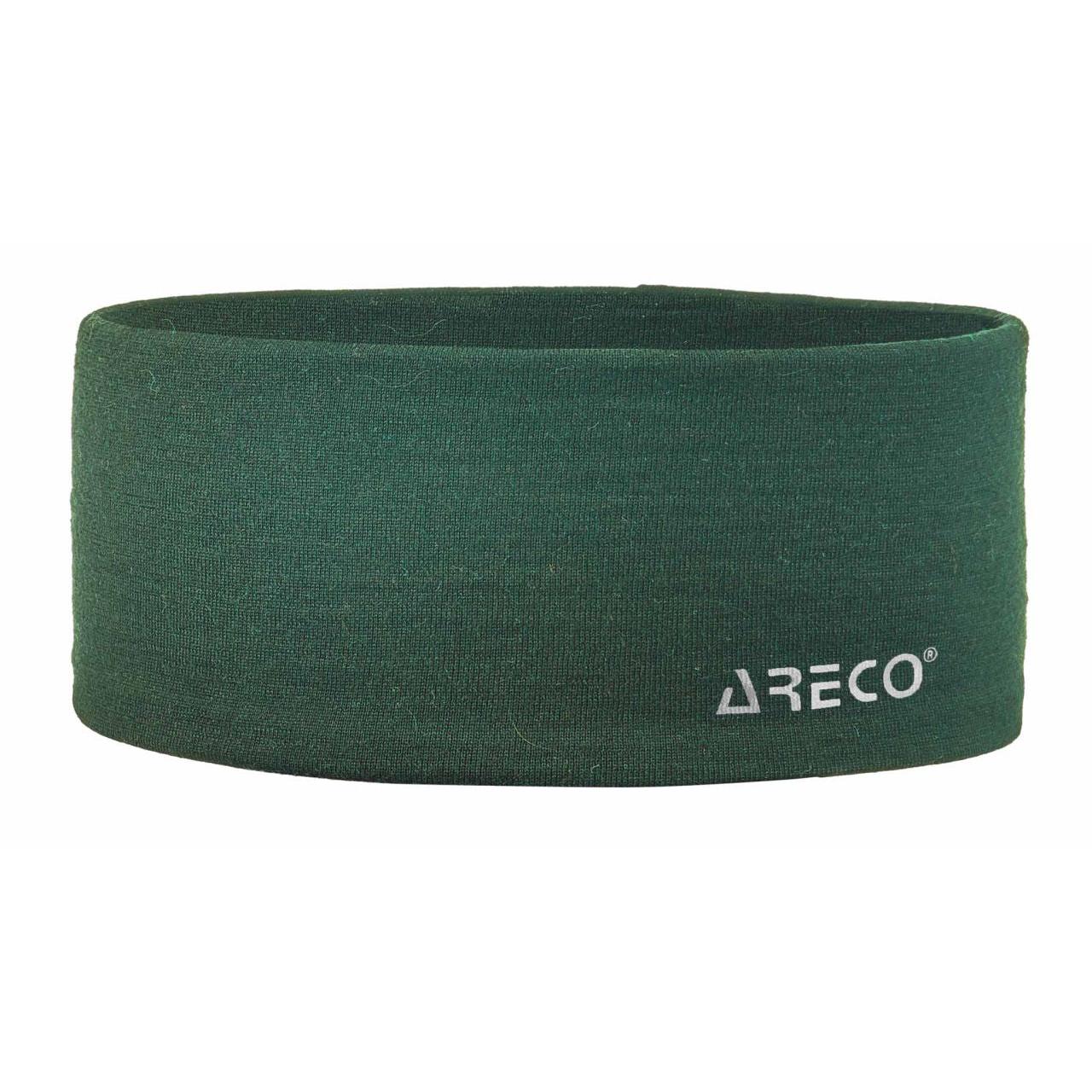 Merino-Stirnband in sportlichem Look – getragen beim Outdoor-Spaziergang