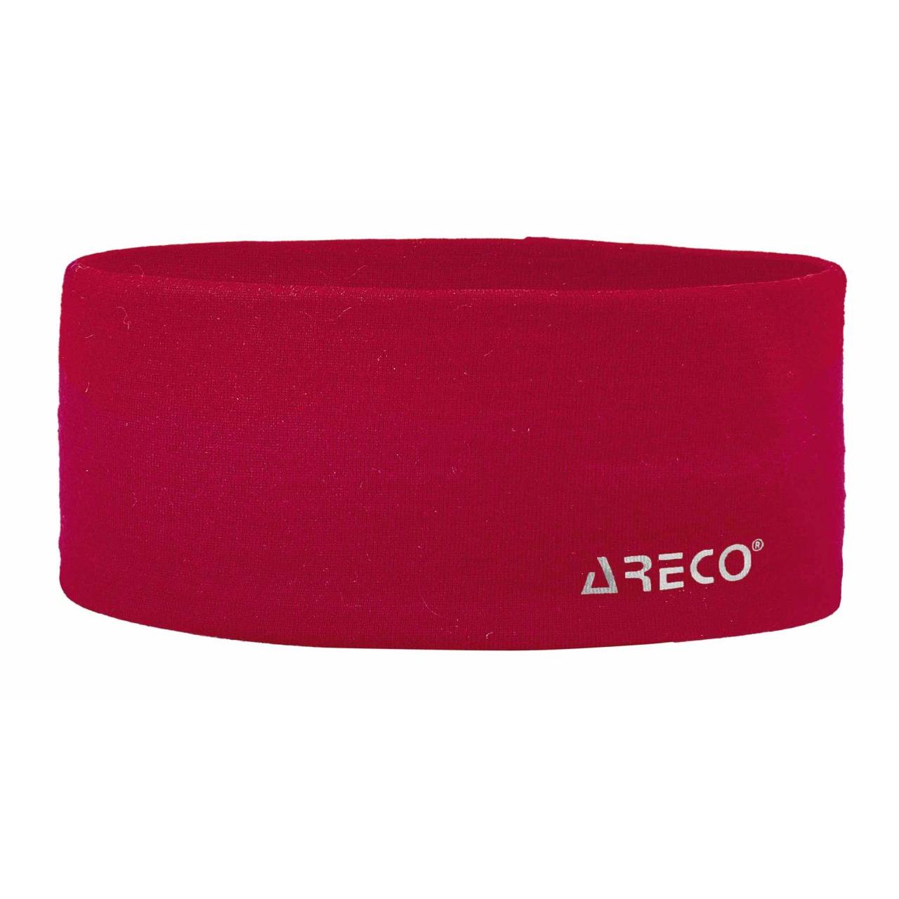 Merino-Stirnband in sportlichem Look – getragen beim Outdoor-Spaziergang