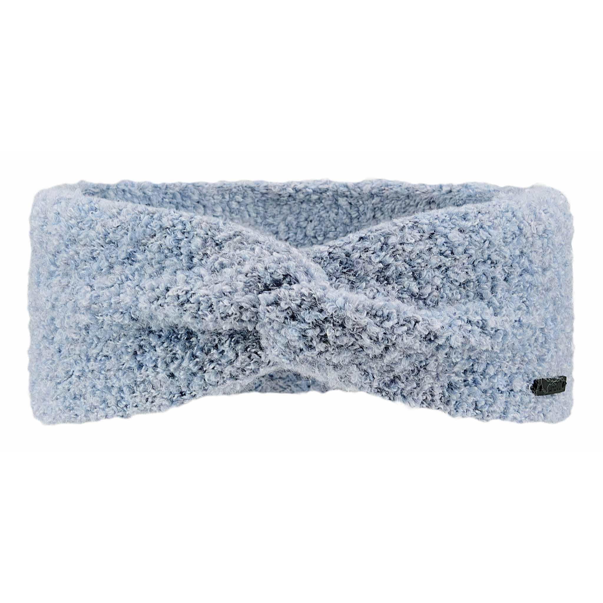 Damen Stirnband Bouclé in Vorderansicht – flauschige Struktur & perfekte Passform