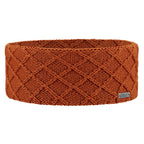 Stirnband Merino Damen – Vorderansicht mit gestrickter Außenseite