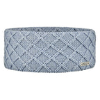 Stirnband Merino Damen – Vorderansicht mit gestrickter Außenseite