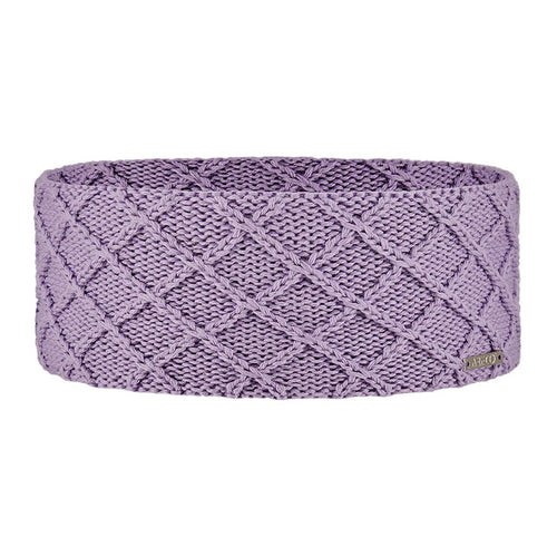 Stirnband Merino Damen – Vorderansicht mit gestrickter Außenseite