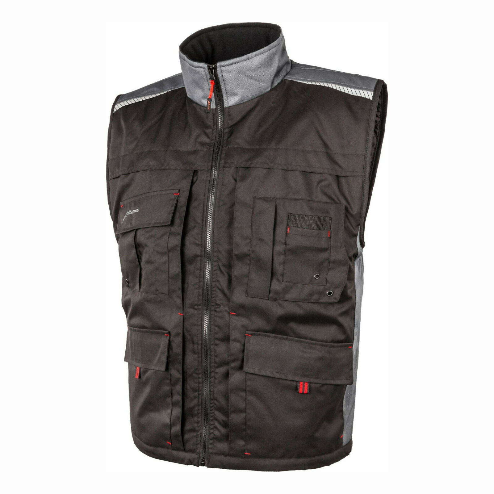 ALBATROS EDISON Weste 279310 schwarz Workwear Herren Arbeitsweste Berufsweste