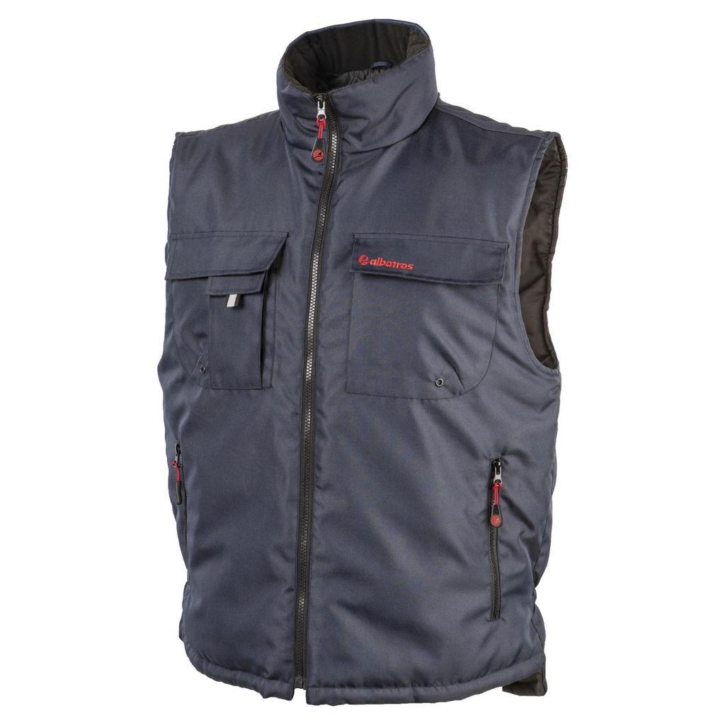 ALBATROS HERTZ Arbeitsweste 279750 blau Herrenweste Weste