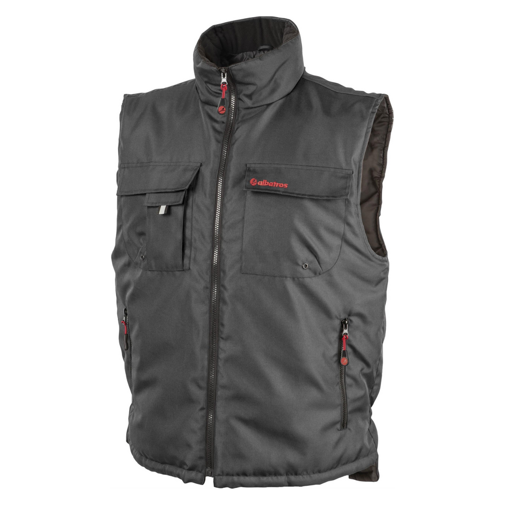ALBATROS HERTZ Arbeitsweste 279750 schwarz Herrenweste Weste