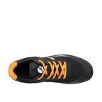 Draufsicht Sicherheitsschuh AXIS ORANGE LOW mit Schnürung und comfit® VIVA Fußbett