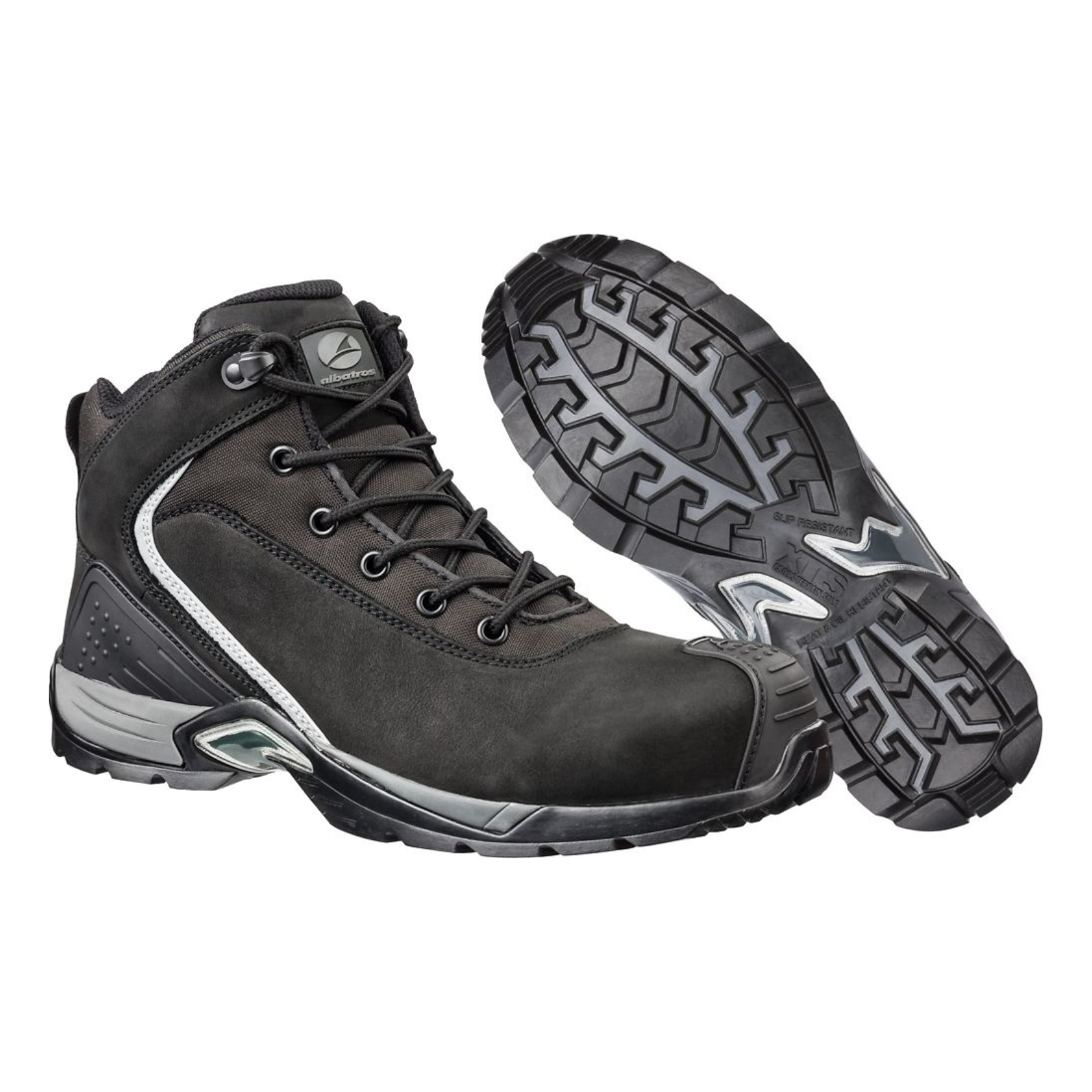 ALBATROS Sicherheitsstiefel RUNNER XTS MID S3 HRO SRC 631690 Sicherheitsschuhe