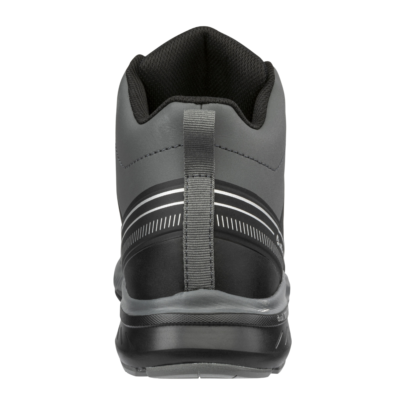 Rückansicht Albatros VIGOR 2 IMPULSE BLACK MID mit DUAL.IMPULSE Laufsohle
