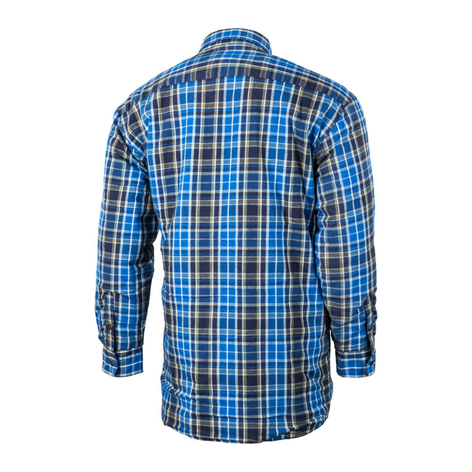 ALBATROS TILER Thermohemd 292100 blau schwarz Hemd Arbeitshemd Winterhemd wattiert