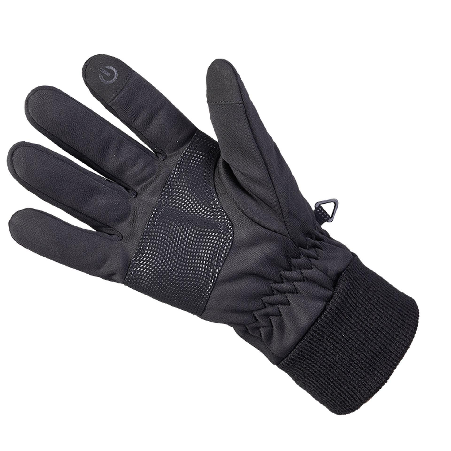 ARECO Softshellhandschuh mit ETIP 17650 schwarz Handschuhe Fingerhandschuh