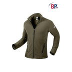 BP® Fleecejacke 1694 oliv modern fit Fleece Herrenjacke
