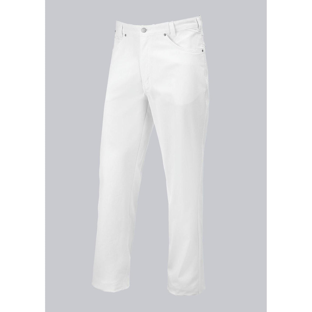 BP® Herrenjeans 1378 weiß regular fit Hose Pflegerhose Schützenhose