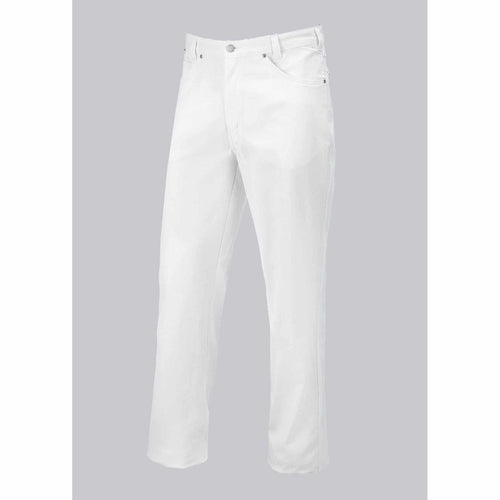 BP® Herrenjeans 1378 weiß regular fit Hose Pflegerhose Schützenhose