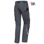 BP® Komfort-Arbeitshose m. Reflex u. Kniepolstertaschen 1803 dunkelgrau/schwarz modern fit