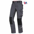 BP® Komfort-Arbeitshose m. Reflex u. Kniepolstertaschen 1803 dunkelgrau/schwarz modern fit
