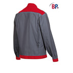 BP® Komfort-Arbeitsjacke1454 dunkelgrau / rot regular fit Herren Berufsjacke