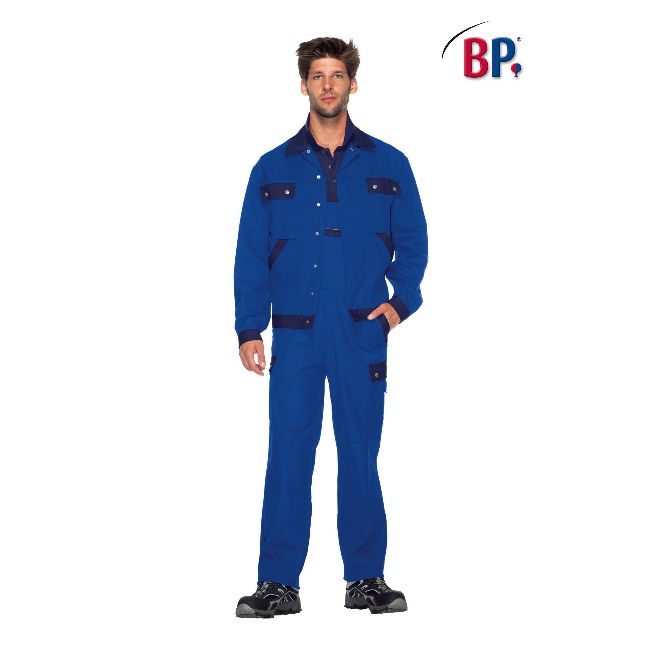 BP® Komfort-Arbeitsjacke1454 königsblau / dunkelblau regular fit Herren Berufsjacke