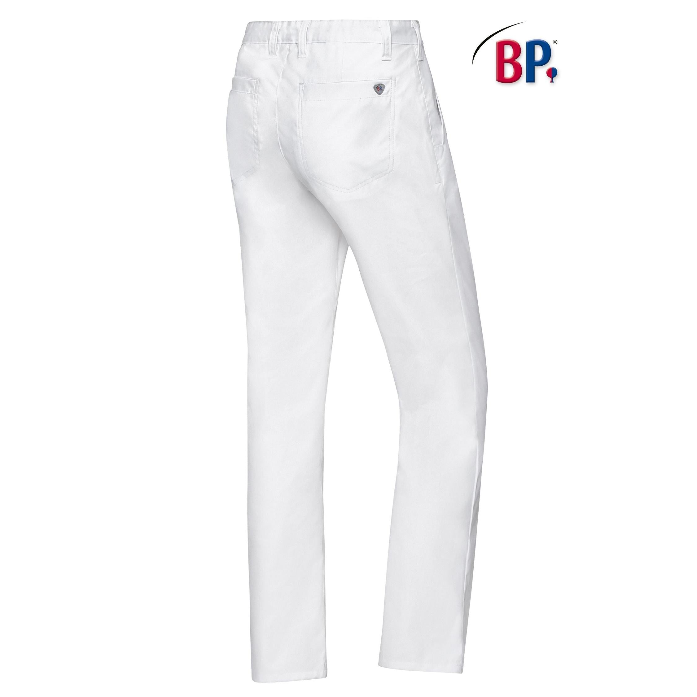 BP® STRETCH-Chinohose für Herren 1735 weiß Chino modern fit Arzthose