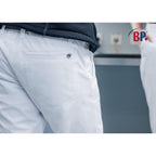 BP® STRETCH-Chinohose für Herren 1735 weiß Chino modern fit Arzthose
