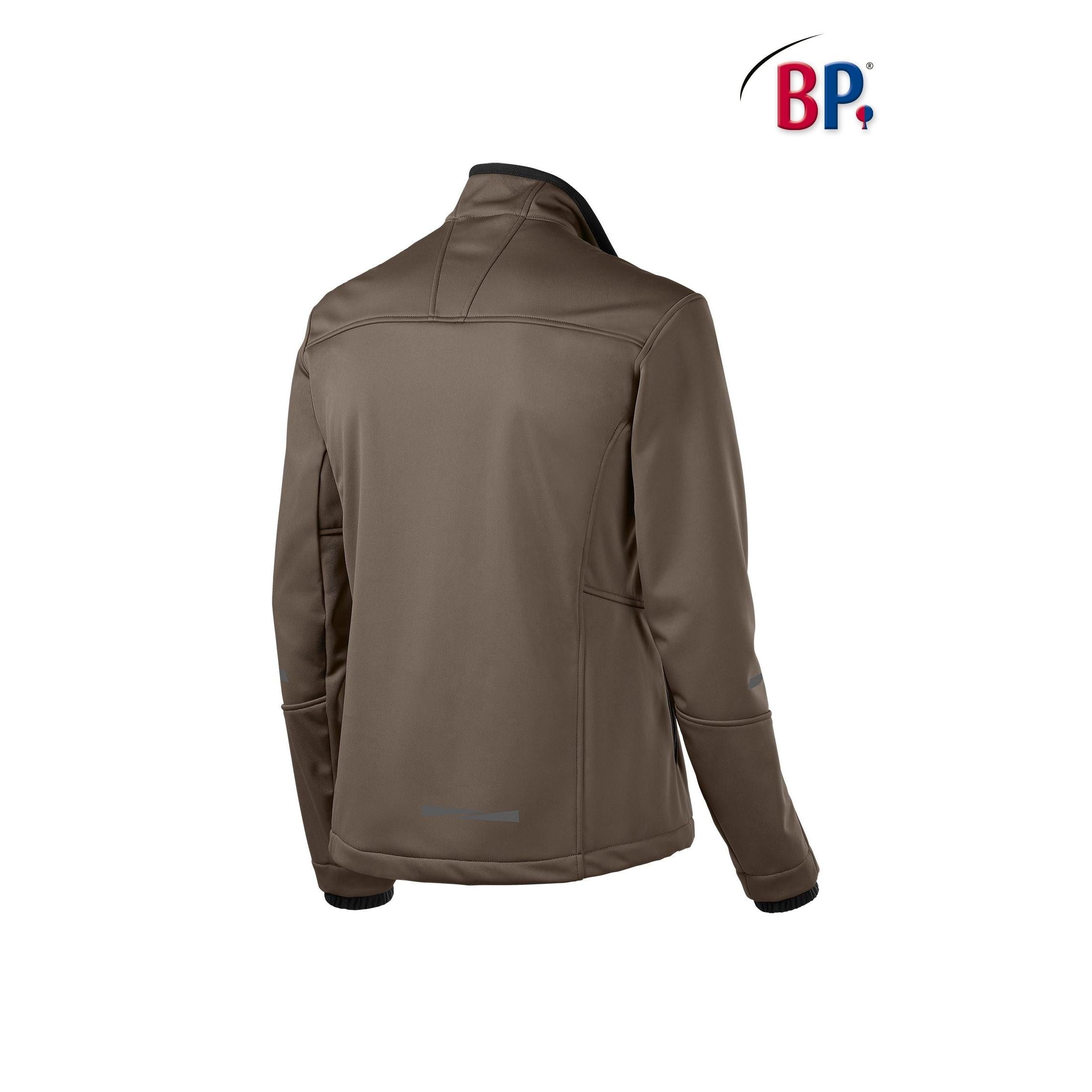BP® Softshelljacke 1696 falke modern fit Softshell Herrenjacke