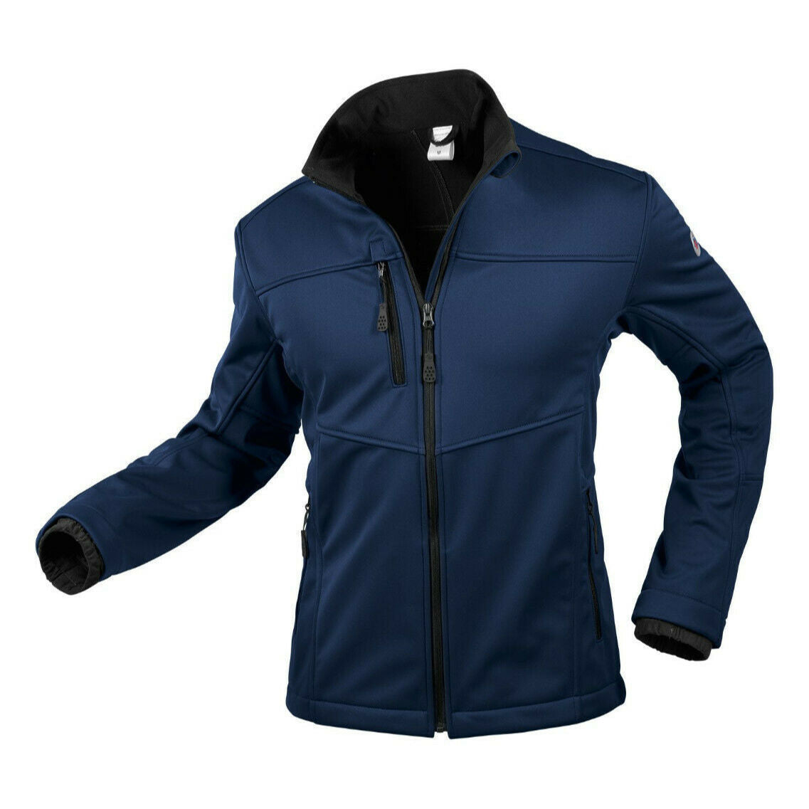 BP® Softshelljacke 1696 nachtblau modern fit Softshell Herrenjacke