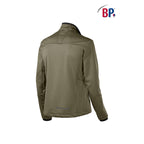 BP® Softshelljacke 1696 oliv modern fit Softshell Herrenjacke