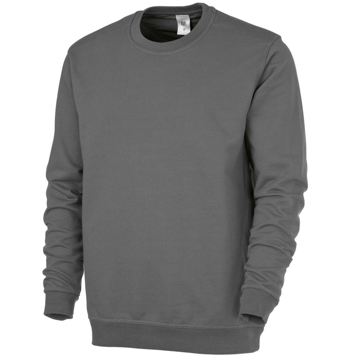 BP® Sweatshirt für Sie & Ihn 1623 dunkelgrau unisex regular fit Sweater