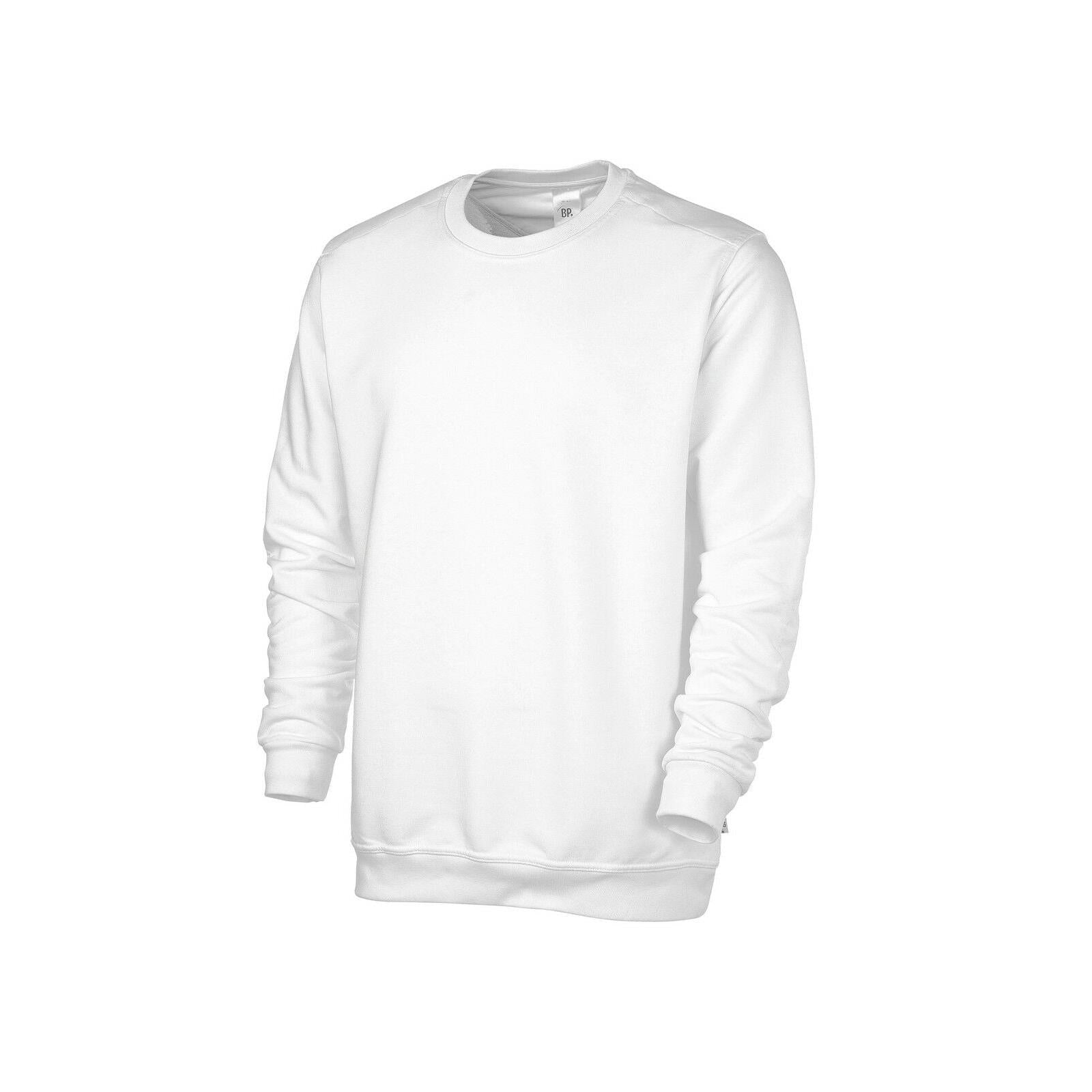 BP® Sweatshirt für Sie & Ihn 1623 weiß unisex regular fit Sweater