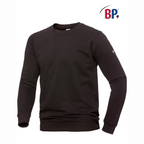 Vorderansicht Sweatshirt 1720 von BP Workwear schwarz