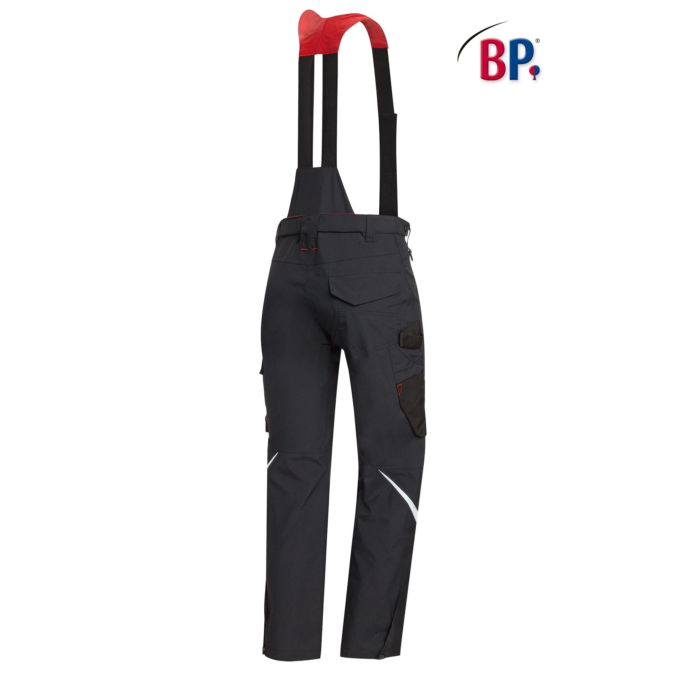 BP® Wetterschutzhose 1982 schwarz relaxed fit unisex Latzhose