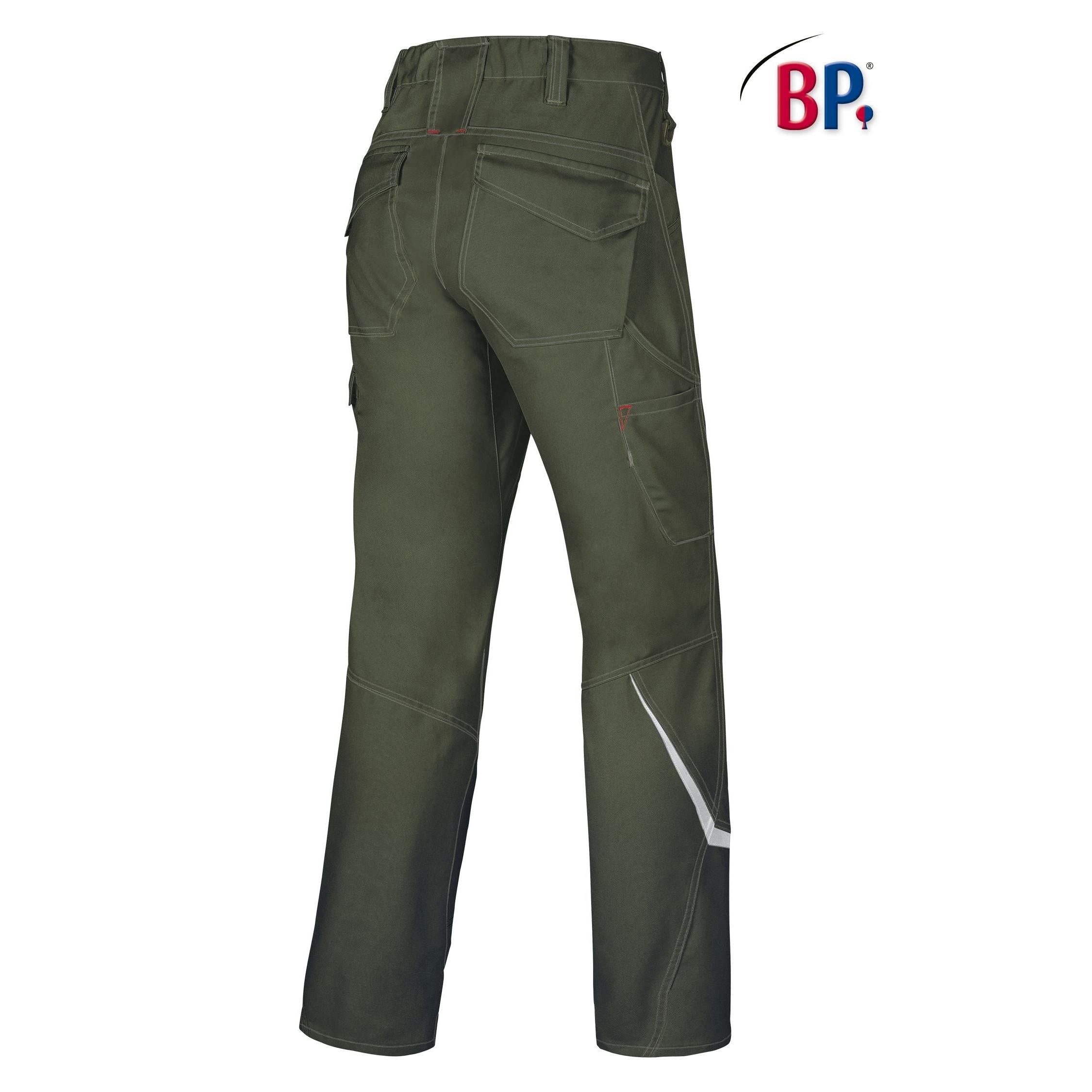 BP® leichte Arbeitshose 1980 oliv modern fit Herren Berufshose
