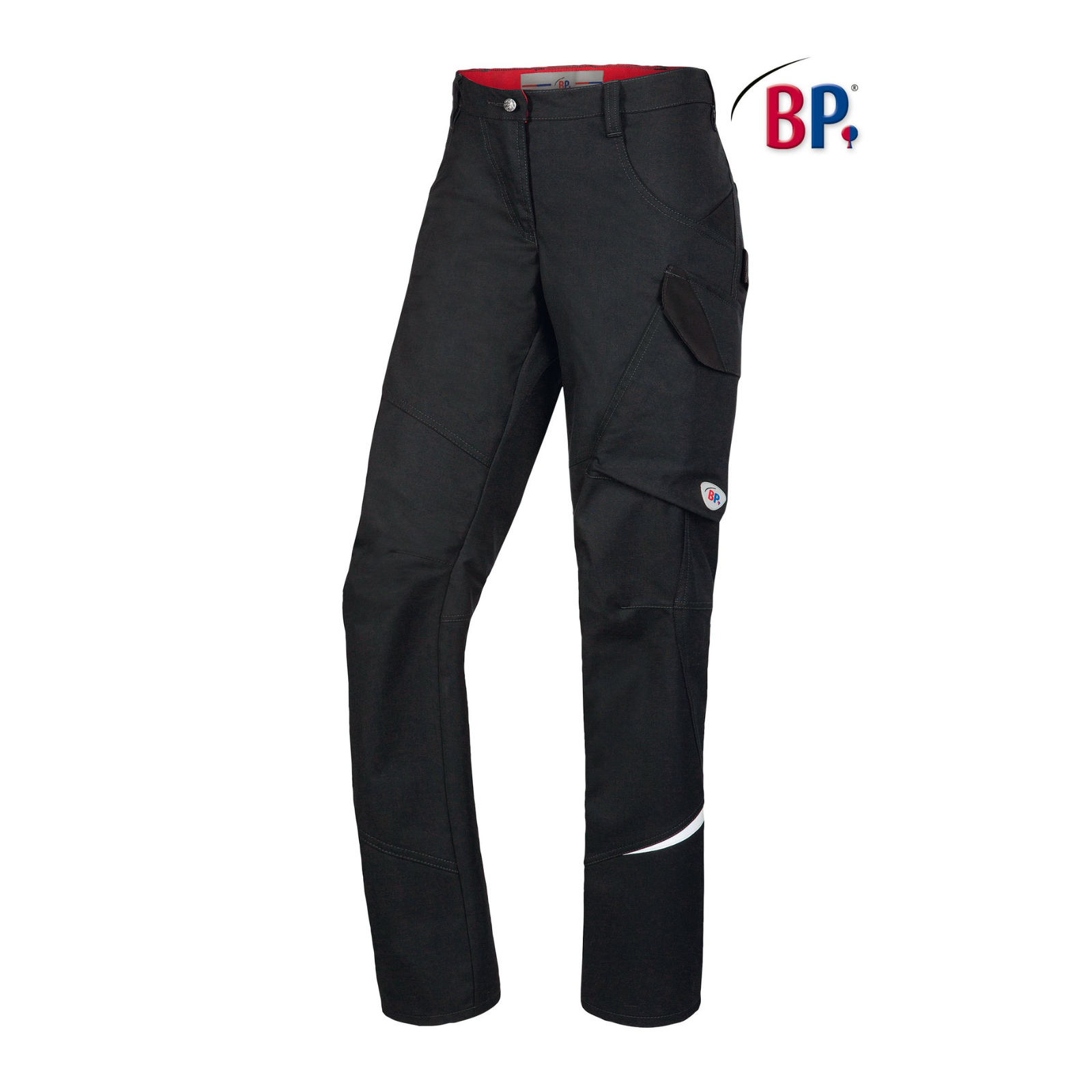 BP® leichte Arbeitshose für Damen 1981 schwarz modern fit Berufshose