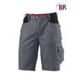 BP® strapazierfähige Shorts 1792 dunkelgrau/schwarz modern fit Herren Arbeitshose