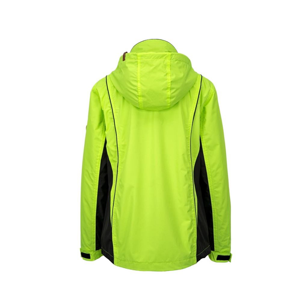 Rückansicht der Brigg SWANTJE Damen Outdoorjacke mit Kapuze im Kragen