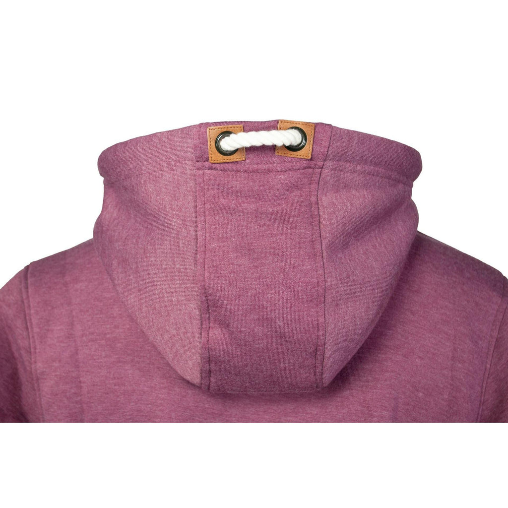 Detailaufnahme von Kapuze und Kordel der Brigg Hoodiejacke