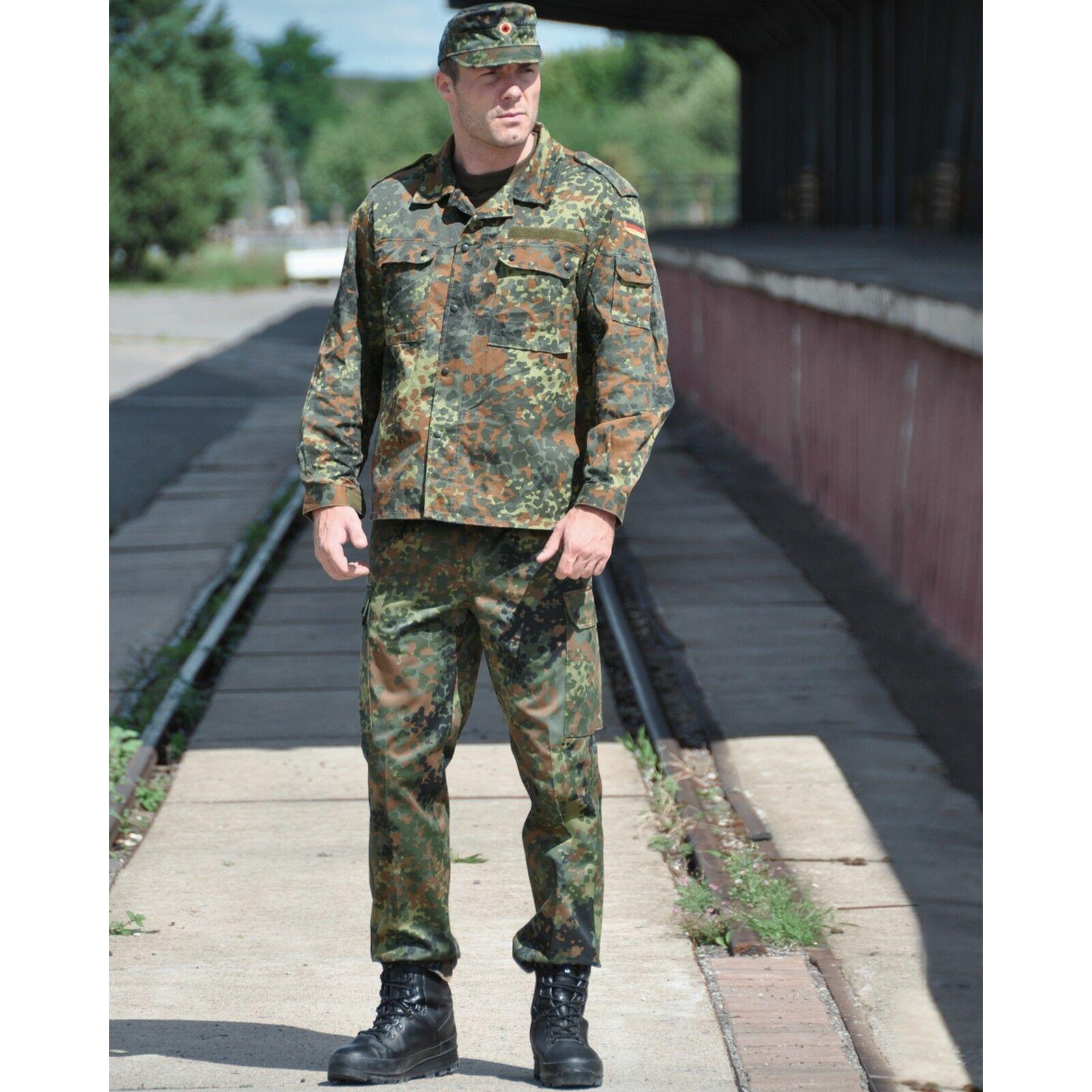 BW Feldhose flecktarn Bundeswehrhose Tarnhose Anglerhose Jagdhose