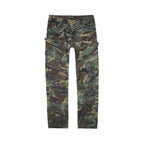 Vorderansicht Herren Cargohose Slim Fit Camouflage