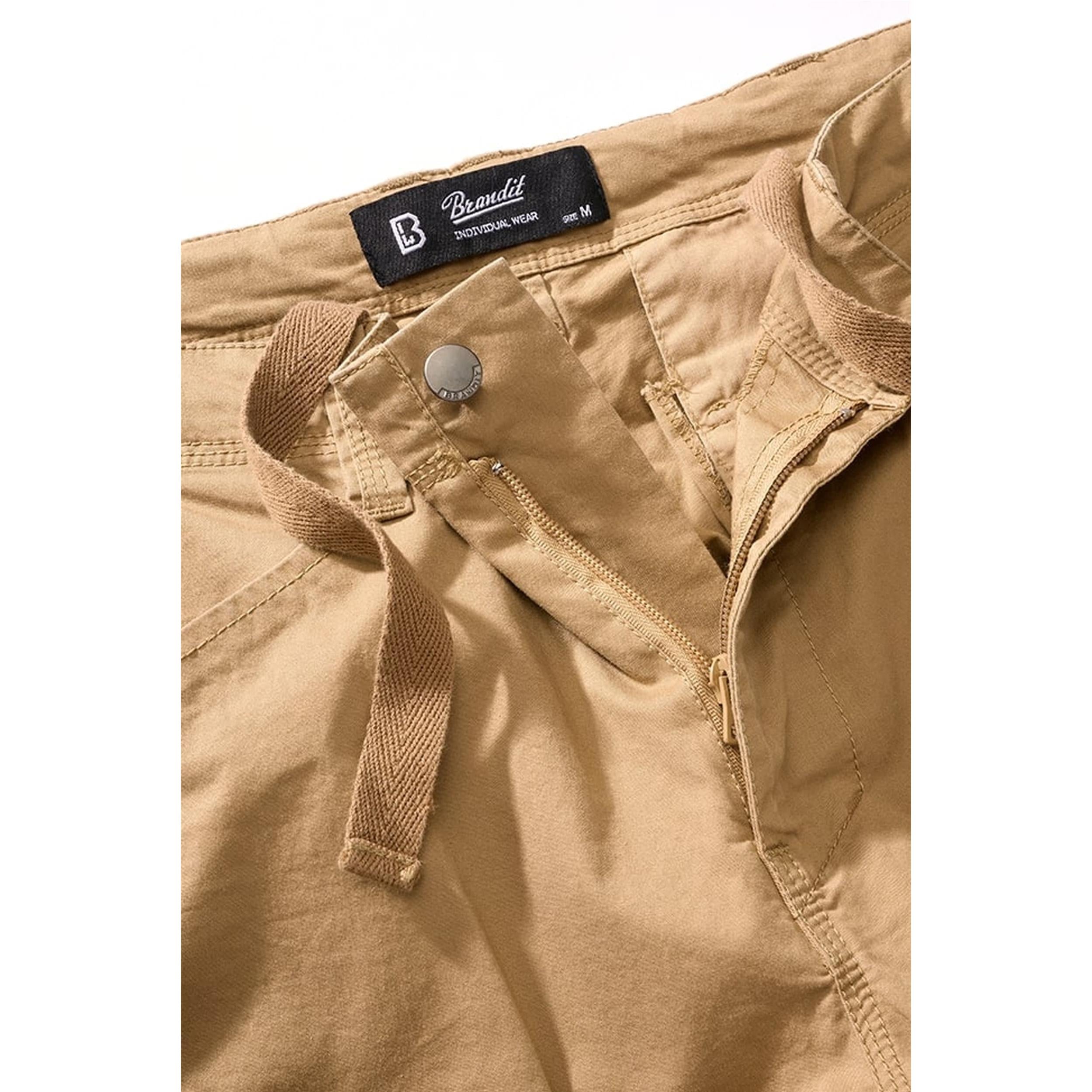 Brandit Adven Slim Fit Trousers 9470 camel Herren Hose Cargohose
