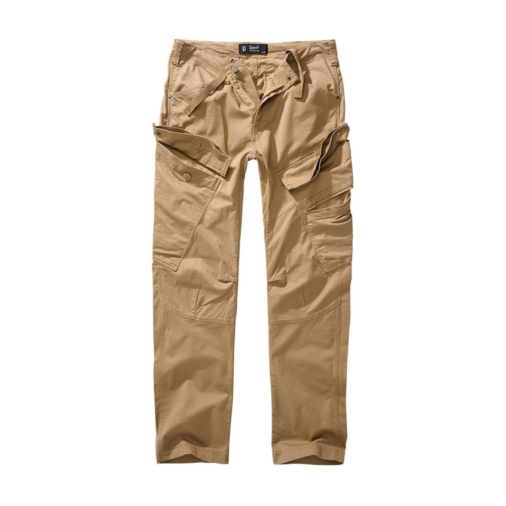 Brandit Adven Slim Fit Trousers 9470 camel Herren Hose Cargohose