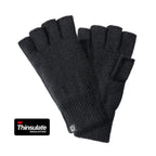 Vorderansicht der Brandit Finger Stall Gloves in Schwarz