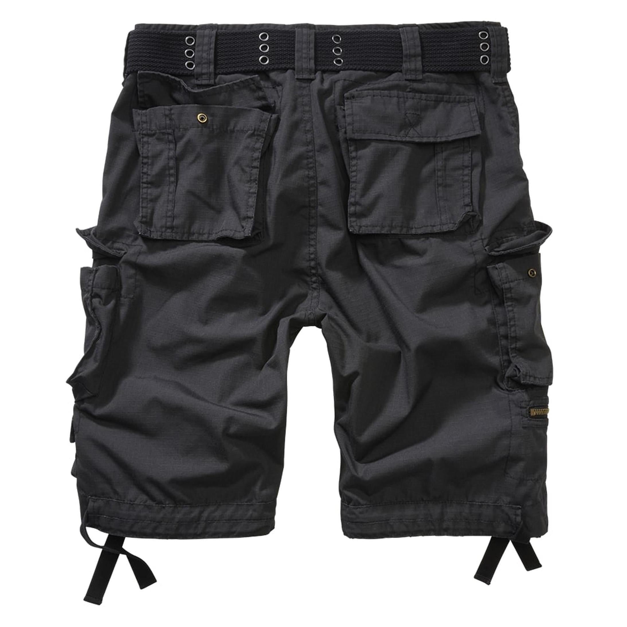 Brandit Savage Ripstop Shorts 2021 black Herren Shorts Cargoshorts