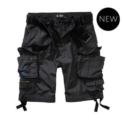 Brandit Savage Ripstop Shorts 2021 black Herren Shorts Cargoshorts