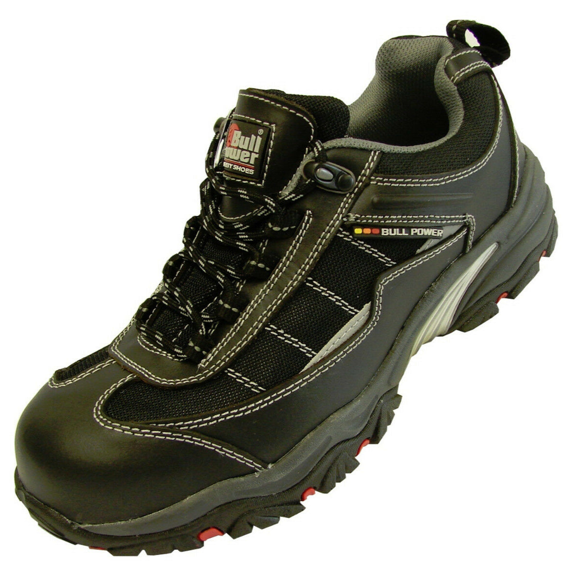 Bullpower 24811 Sicherheitsschuhe S3 Arbeitsschuhe halbhoch schwarz