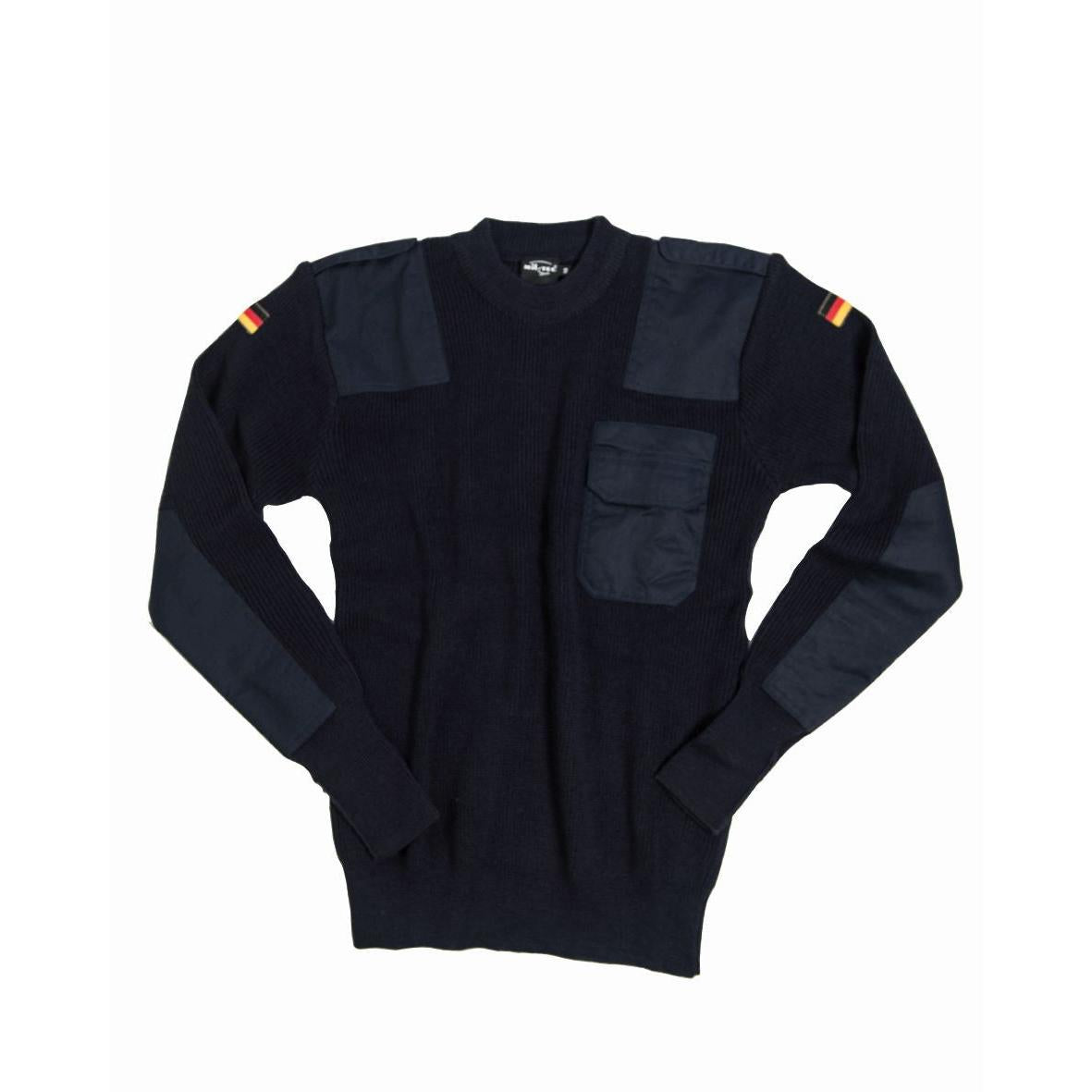 Bundeswehr Pullover BW Pullover 80/20 marine Jagd Freizeit Anglerpullover Pulli