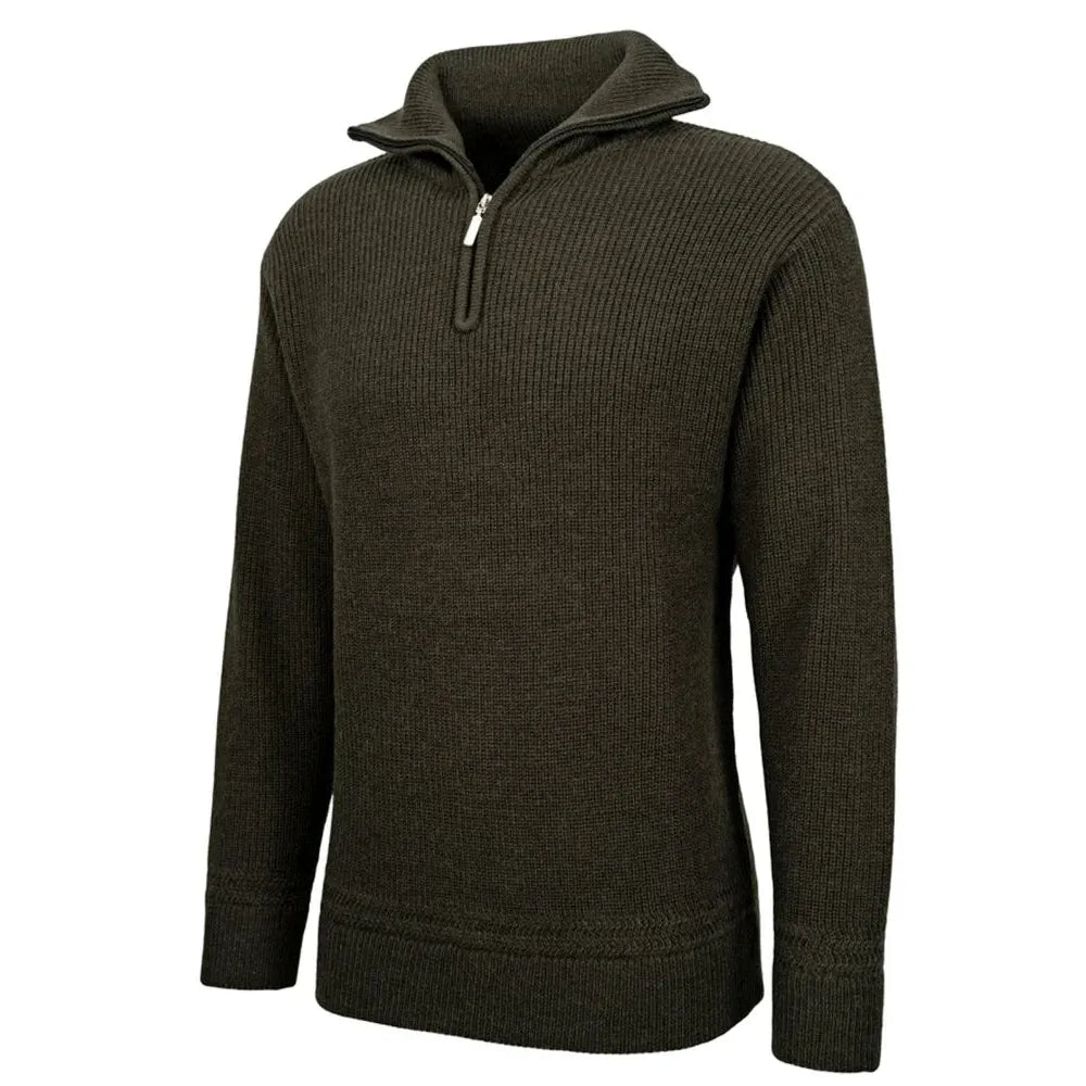 Seitenansicht des CDM Stricktroyers in Oliv