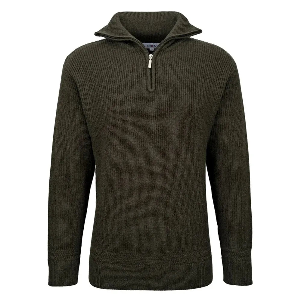 Vorderansicht des CDM Stricktroyers in Oliv