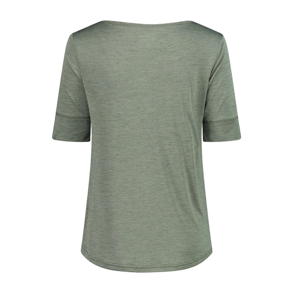 Weit geschnittenes Damen-T-Shirt mit UV-Schutz – Rückansicht