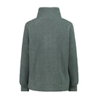 Rückansicht des CMP Damen HighLoft® Fleecepullovers mineral