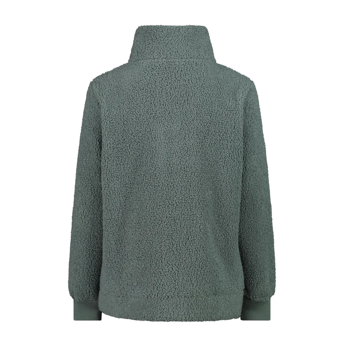 Rückansicht des CMP Damen HighLoft® Fleecepullovers mineral