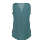 Rückansicht Damen Tanktop aus Stretchgewebe